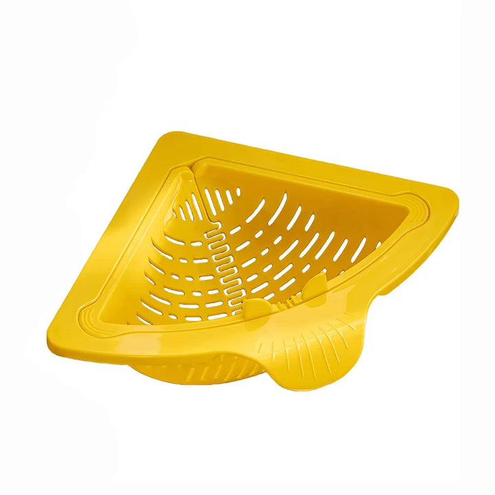 Magnetic Triangle Sink Drain Basket for Food Waste & Produce Storage