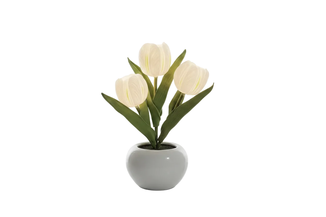 LED Tulip Night Light – Simulation Flower Atmosphere Desk Lamp for Room Decor & Gift