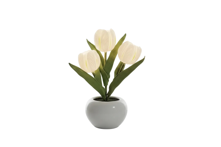 LED Tulip Night Light – Simulation Flower Atmosphere Desk Lamp for Room Decor & Gift