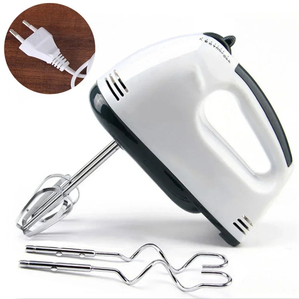 Electric Professional Handheld Blender Mixer, Egg Beater, Automatic Cream Blender for Dough Cake Baking Pastry Food Processor
