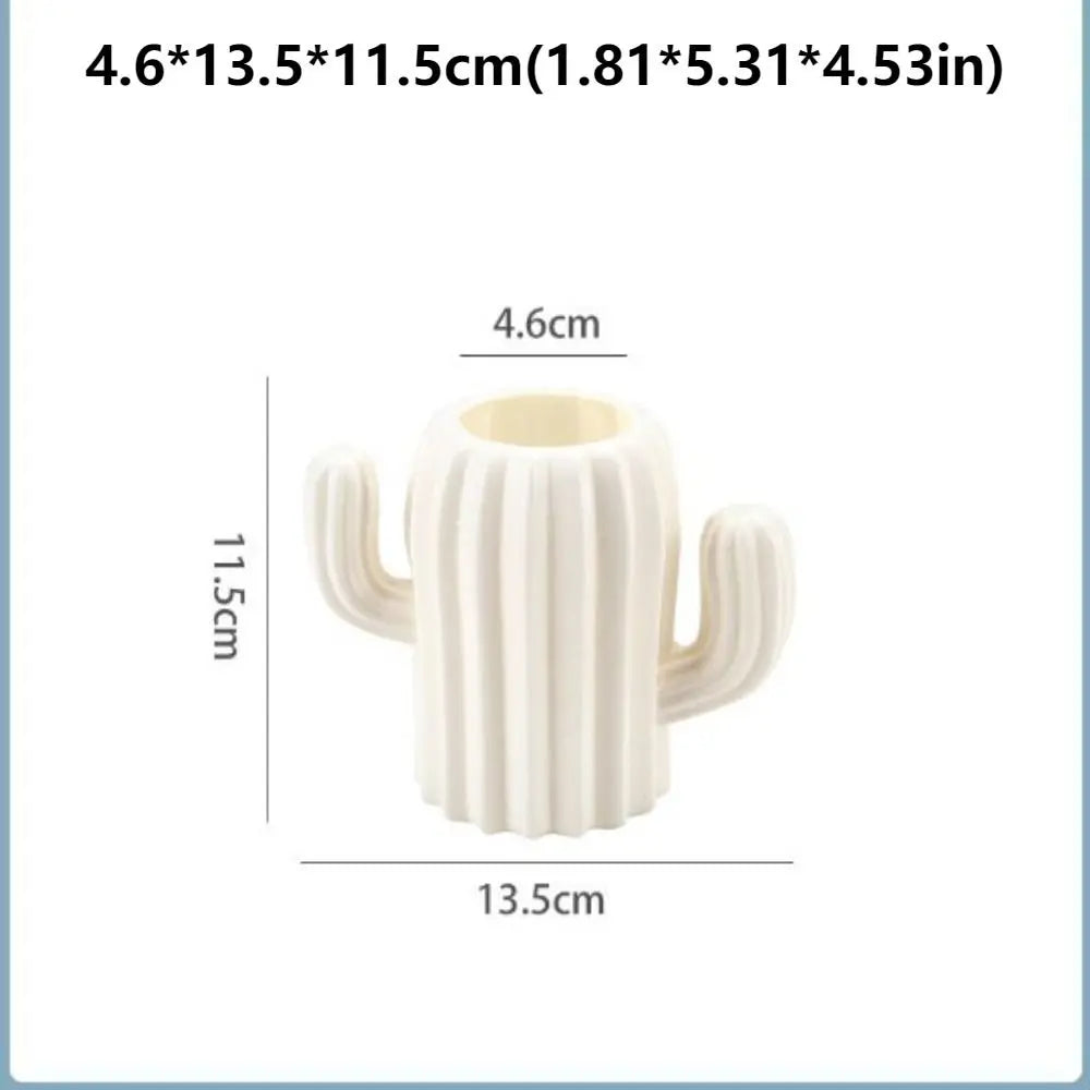 1PC Plastic Spiral White Vase Nordic Creative Flower Arrangement Container For Kitchen Living Bedroom Home Decoration Ornament