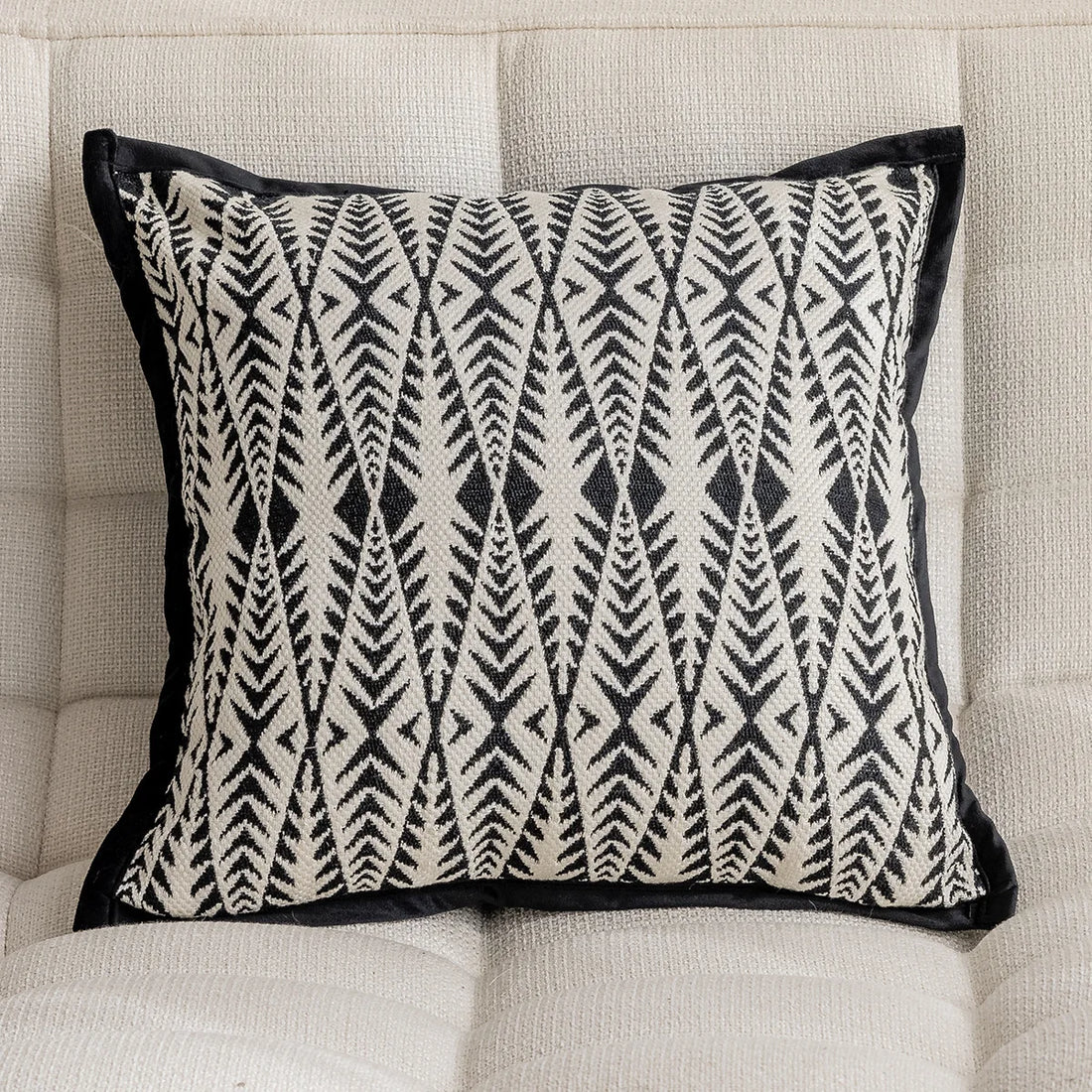 45x45cm Black Throws Pillow Cover Nordic Modern Minimalist Cushion Cover Pillowcase for Living Room Decoration Couch Home Decor
