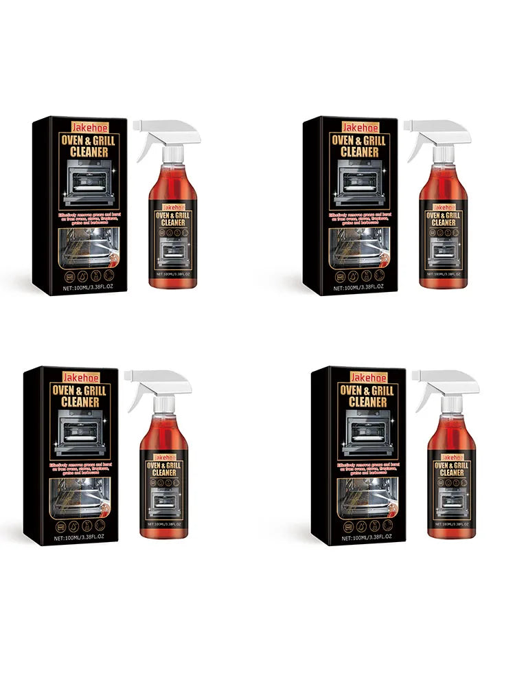 Oven & Grill Cleaning Foam Spray – Strong Kitchen Degreaser for Stove, Oil Stains & Kitchen Appliances (100ml)