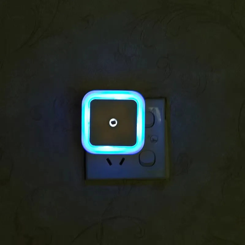 1/2PCS  Wireless Night Light LED Motion Sensor Light Night Lamp Children Bedroom Bedside Table Cabinet Lighting EU/US Plug Lamps