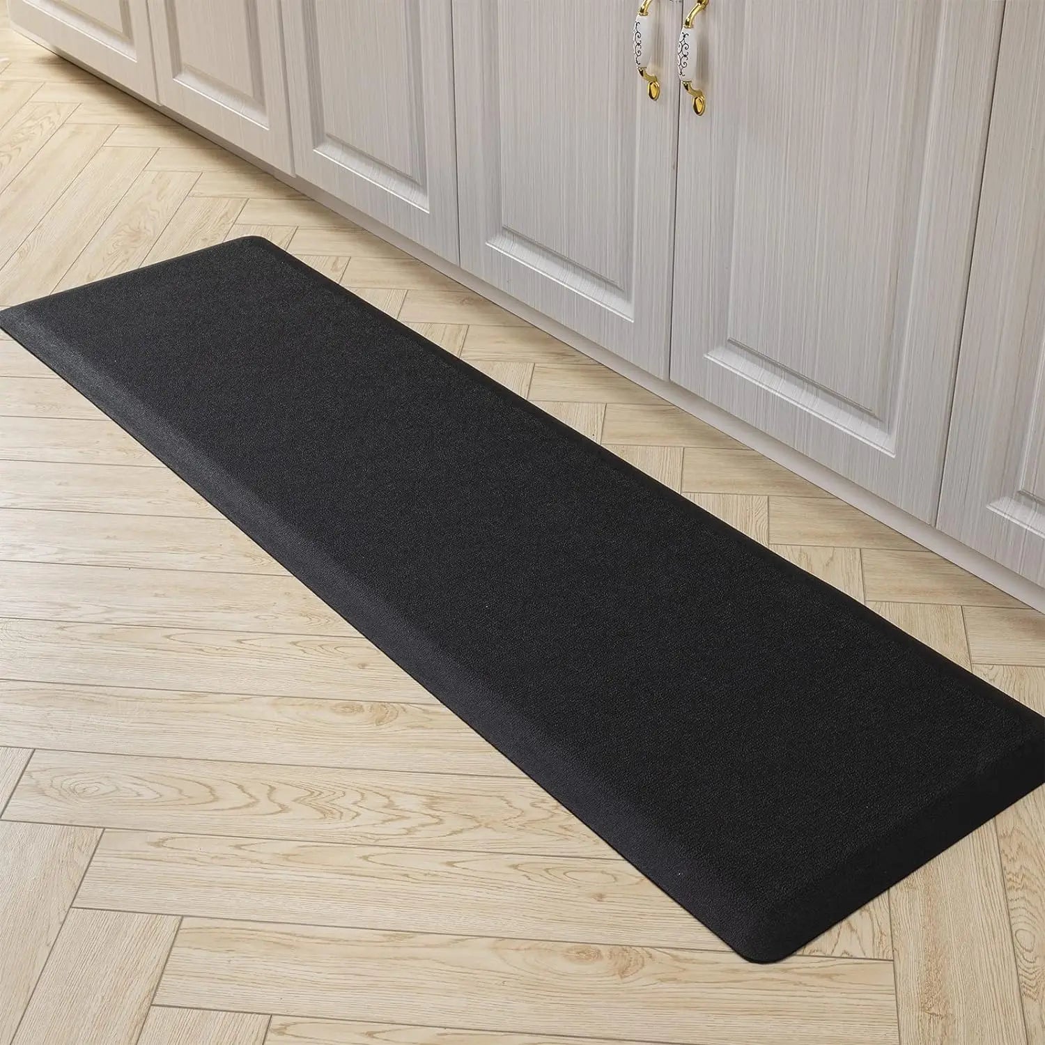 Anti Fatigue Floor Mat 20MM Thick Cushioned Kitchen Comfort Mat Waterproof Non-Slip Standing Desk Mat PVC Ergonomic Foam Mat