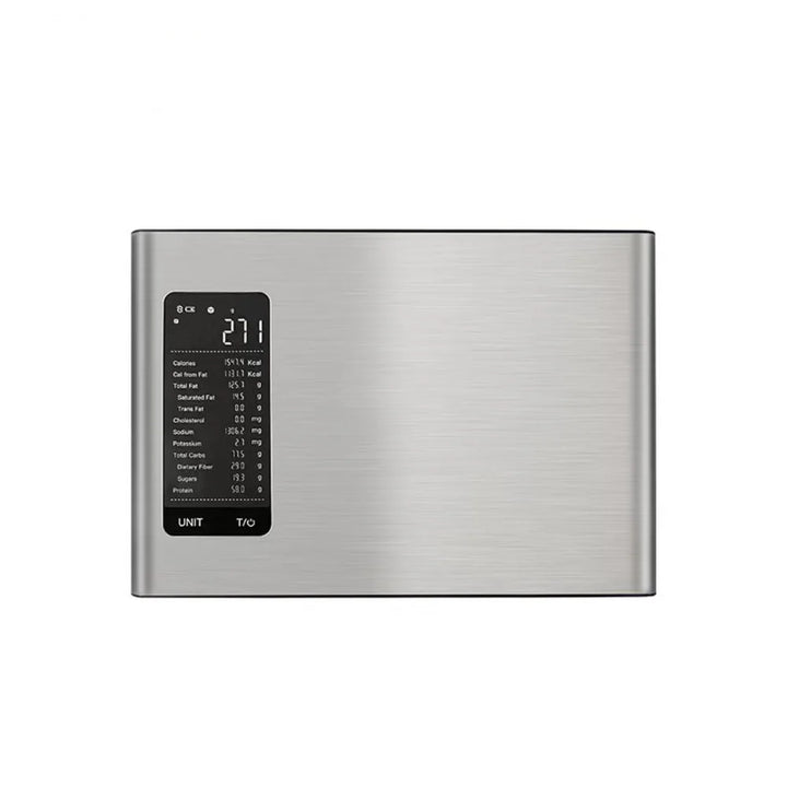 Smart Nutrition Food Scale – Stainless Steel Digital Kitchen Scale with 19-Nutrient App Tracking