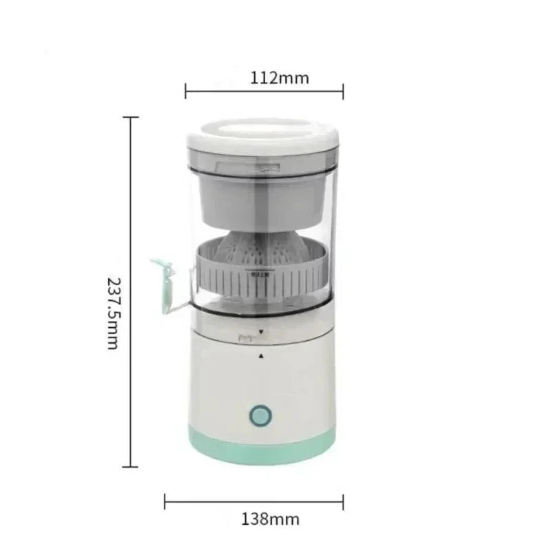Electric Juicer Juice Cup Citrus Orange Lemon Squeezer USB Charging Kitchen Fruit Juicer Blender Fresh Separator Press Machine