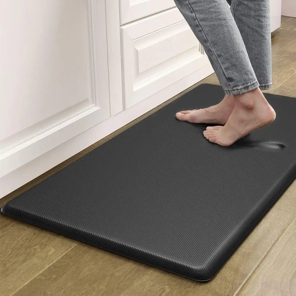 Non Slip Kitchen Anti Fatigue Standing Mats Cushioned Comfort Floor PVC Waterproof Runner Rug for Standing Desk,Kitchen,Office