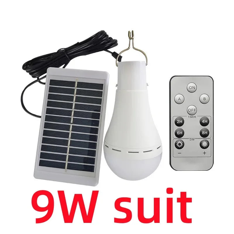 Lampe solaire étanche à suspendre, rechargeable par USB, alimentée par la lumière du soleil, idéale pour le camping en plein air ou comme lampe de secours