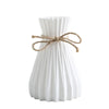 Creative Origami Vase European Pleated Vase Plastic Waist Folding Flower Vase Folding Paper Style Dry Flower Bottle Modern