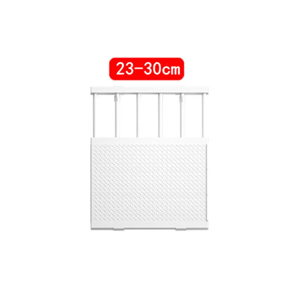 Adjustable Closet Cupboard Storage Organizer Shelf – Extendable No-Punch Wardrobe Partition Divider Rack