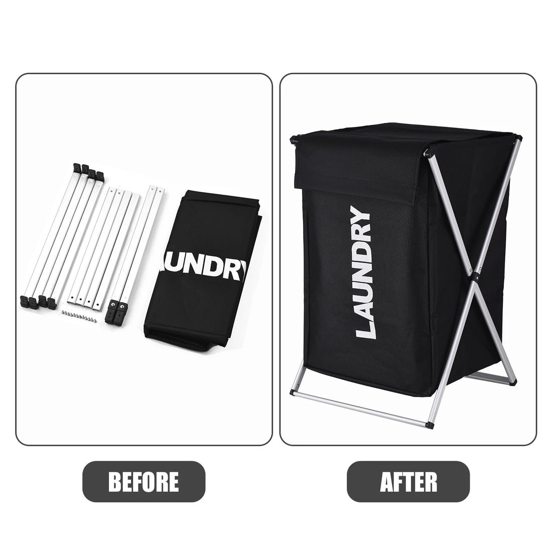Dirty Clothes Laundry Basket Storing Waterproof Oxford Storage Bags Portable Foldable Clothing Toy Household Organizer