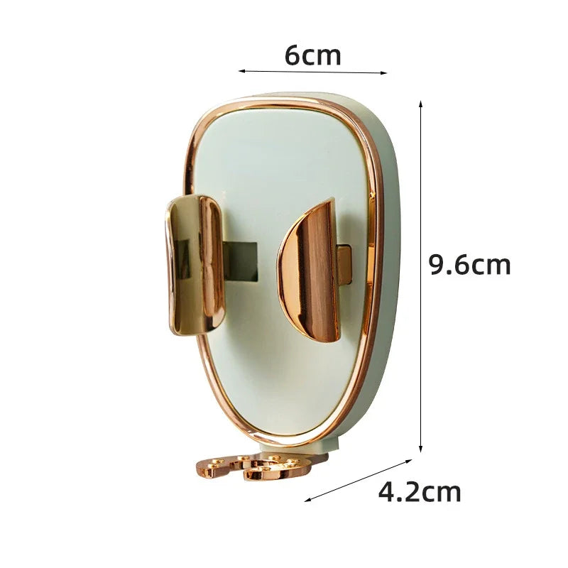 Traceless Toothbrush Holder Bath Wall-Mounted Electric Adults Toothbrush Stand Rack Organizer Hanger Bathroom Accessories