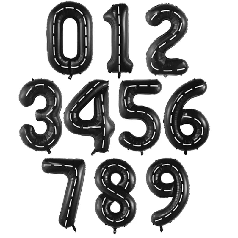 40 Inch Big Foil Birthday Balloons Helium Number Balloon 0-9 Happy Birthday Wedding Party Decorations Shower Large Figures Globo