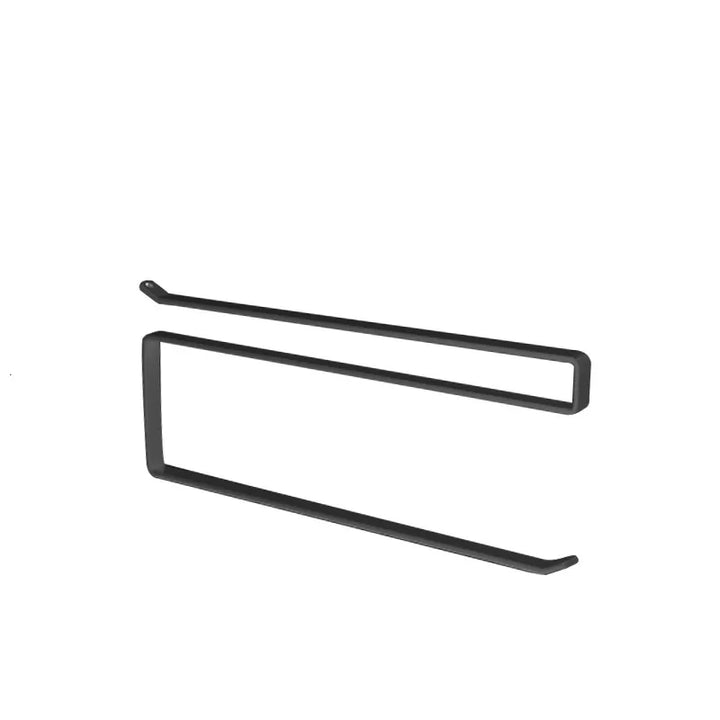 Paper Roll Holder Towel Rack Cling Film Storage Rack Bathroom No Punching Storage Rack Hanging Shelf Kitchen Tissue Accessories