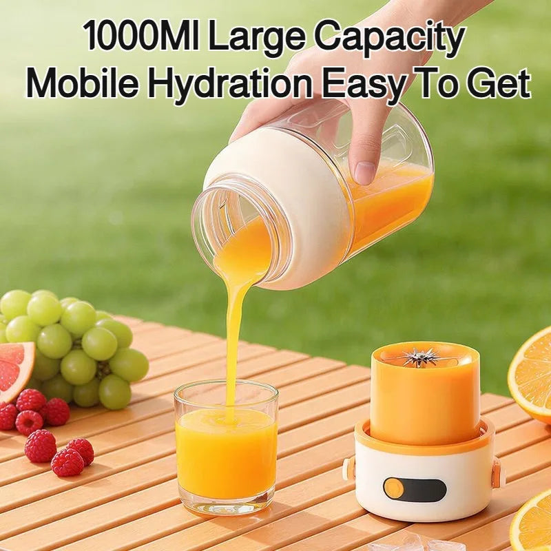 Portable Mini Blender – USB Rechargeable Juicer Cup with Ice Crushing for Home, Travel & Personal Use