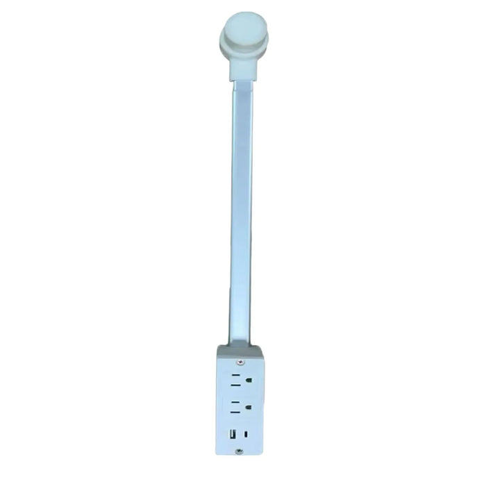 Rotatable Power Outlet Extender with USB-A & USB-C Sockets