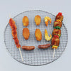 304 Stainless Steel Round BBQ Grill Mesh Net 10–60cm Non-Stick Rack