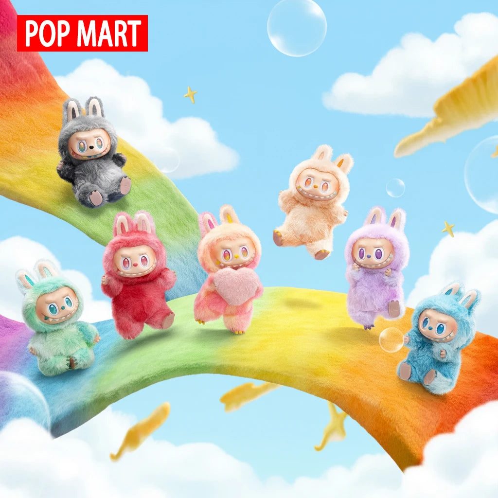 Labubu doll - Perfect gift - Macaron color, 100% genuine. It's the perfect gift for children, family and friends.