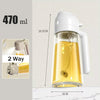 Oil Sprayer Bottle 2-in-1 Cooking Oil Dispenser and Mister