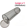 Rolling Grill Basket for Evenly Cooked Outdoor BBQ Foods