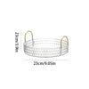 3-Tier 360° Rotating Cosmetic Organizer for Vanity Storage