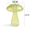 Creative Mushroom Glass Vase Plant Hydroponic Terrarium Art Plant Hydroponic Table Vase Glass Crafts DIY Aromatherapy Bottle