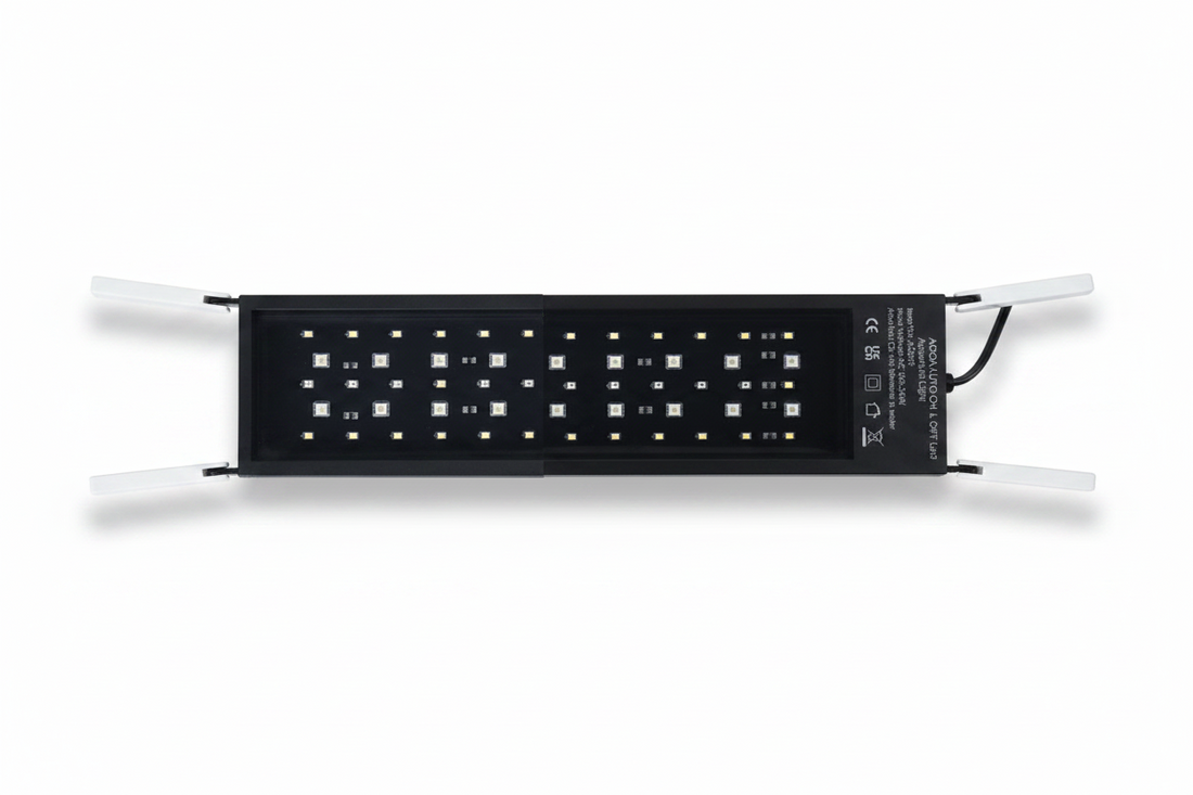Aquarium Full Spectrum LED Light – 30–60cm Fish Tank Decoration & Aquatic Plant Growth Lamp (IP68 Waterproof)