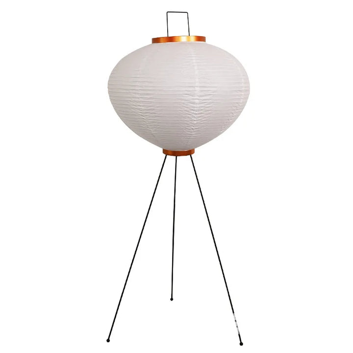 Japanese Noguchi Akari Rice Paper Floor Lamp Wabi Sabi Vintage Standing Light for Living Room Bedroom Home Decor Bedside E27