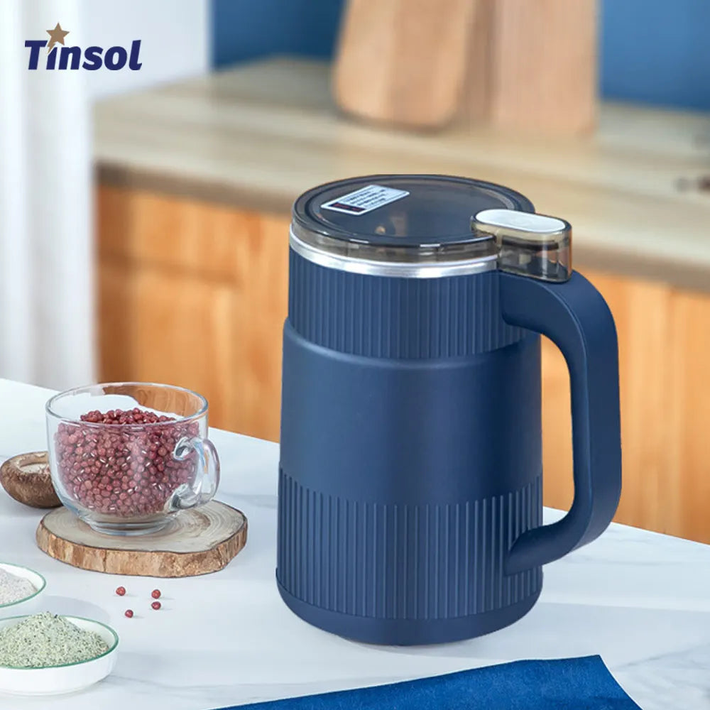 TINSOL Electric Coffee Bean Grinder – 500ml Stainless Steel Blade Grinder for Home Kitchen