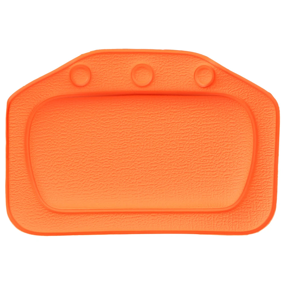 Bath Accessories Soft Headrest Bathroom Supplies SPA Bath Pillow 21*31cm Neck Bathtub Cushion With Suction Cup PVC