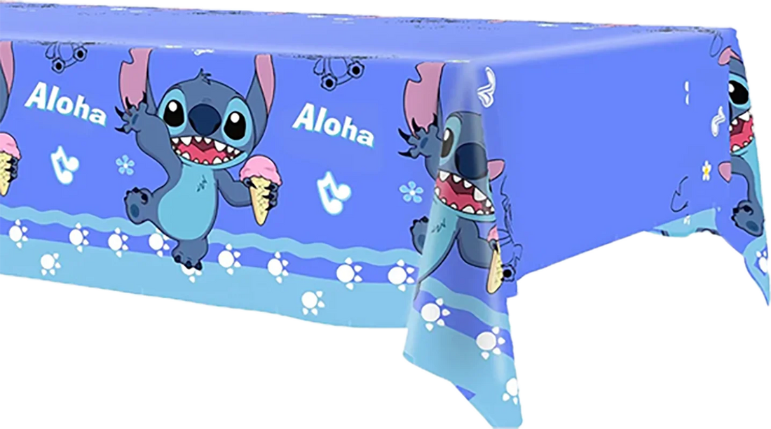 Lilo And Stitch Birthday Party Decoration Balloon Cup Gift Bag Plate Napkin Tablecloth Cakestand Party Supplies