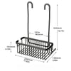 Convenient Toilet Shower Rack with No Drilling Installation Bathroom Storage Basket for Shower Room and Bath Products