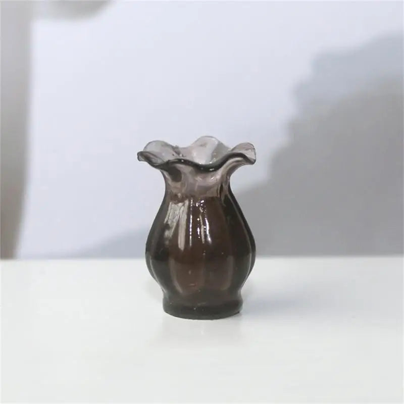 Dollhouse Miniature Food And Play Scene Model Doll Mini Ceramic Pottery Vase Doll Miniatures Classic Miniature Toy Home Decor