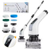 Cordless Electric Spin Cleaning Brush with 7 Attachments for Bathroom & Kitchen