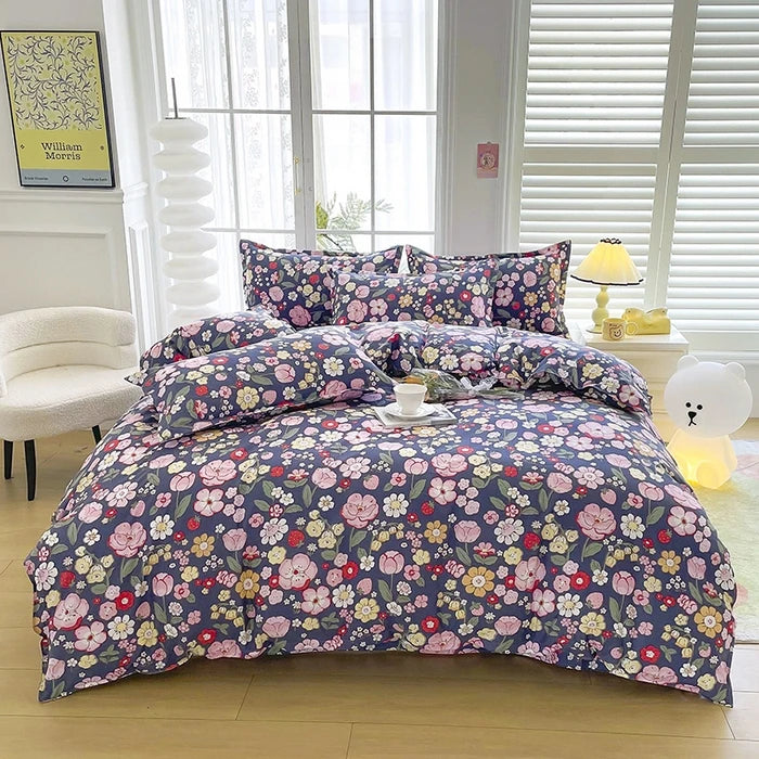 Black Marble Duvet Cover Sets Single/Queen/King Comforter Cover220x240 Reacive Printed Double Bed Cover200x200 Quilt Cover Sets