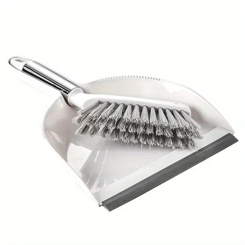 1 Set of Desktop Broom Set, Compact Broom, Suitable for Household Durable Plastic Shovel Brushes, Easy To Store and Use