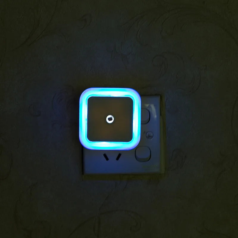 1/2PCS  Wireless Night Light LED Motion Sensor Light Night Lamp Children Bedroom Bedside Table Cabinet Lighting EU/US Plug Lamps