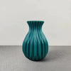 Imitation Ceramic Flower Vase Nordic Style Solid Color Flower Arrangement Container Living Room Decoration Plastic