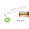 Rechargeable Motion Sensor LED Cabinet Light – Magnetic Wireless Strip for Kitchen, Wardrobe & Closet