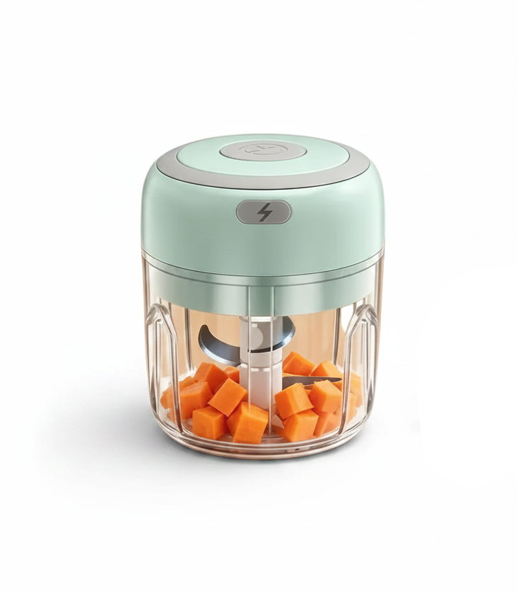 250ml Mini Rechargeable Garlic Chopper & Meat Grinder