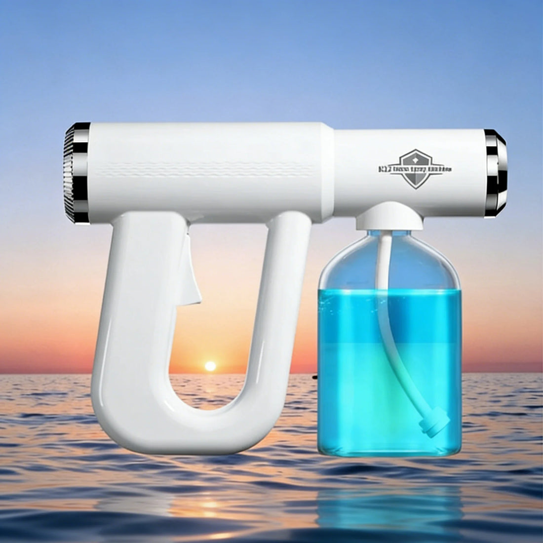 USB Rechargeable Wireless Nano Hair Care Spray – Blue Light Professional Hair Styling Mist Sprayer (300ml)