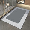 VIKAMA Diatomaceous Earth Bath Rug – Non-Slip Quick Dry Shower Mat for Bathroom Safety