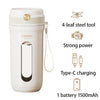 4/10 Blades Electric Portable Blender 350ML Juicer Fruit Mixers USB Rechargeable Smoothie Juicer Cup Squeezer Juice Maker