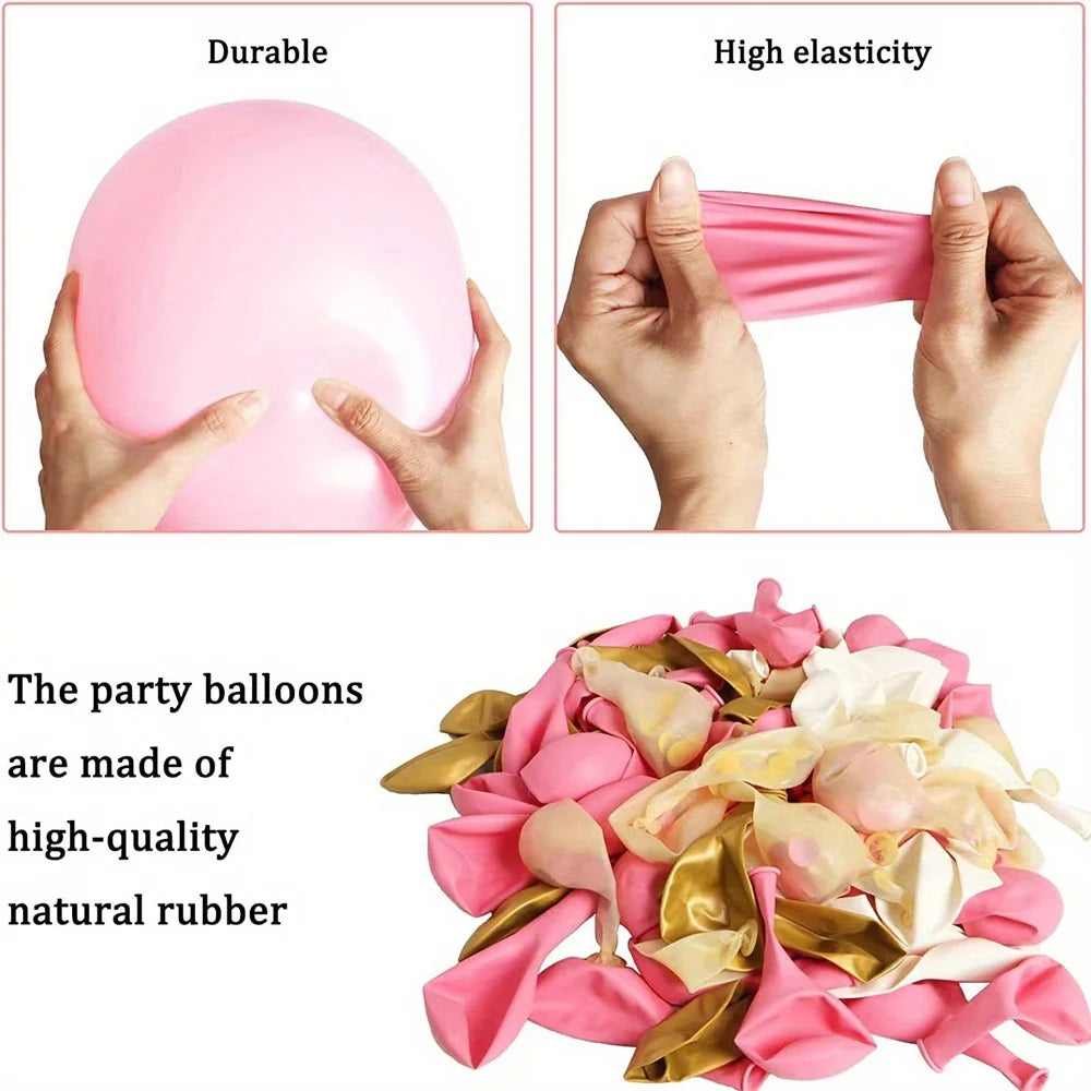 127pcs Mermaid Balloon Arch Set, Pink Purple Orange Blue Dot Balloon Ocean Theme Mermaid Princess Birthday Party Decoration