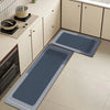 100x200 Blue Grey Diatomaceous Earth Kitchen Floor Mat, Fully Laid Can Be Cut Dirt Resistant and Slip Resistant Mat