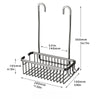 Convenient Toilet Shower Rack with No Drilling Installation Bathroom Storage Basket for Shower Room and Bath Products