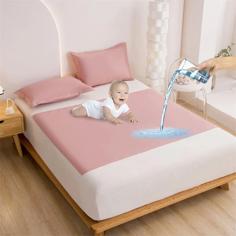 Bed Flat Sheet TPU Waterproof SPA Couple Mattress Cover Adult Urine Pad Baby/Elderly/Pregnant Women Bed Pad Massage Mat Cussion