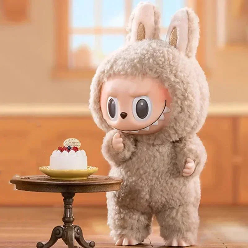 POP MART LABUBU THE MONSTERS - Exciting Macaron Vinyl Face Surprise Mystery Box Blind Box Toys Kawaii Anime Action Figure Caixa