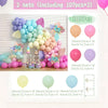 107pcs Macaroon Color Balloon Chain Balloon Arch Balloon Set, Birthday Festival Wedding Party Decoration Supplies Holiday Annive